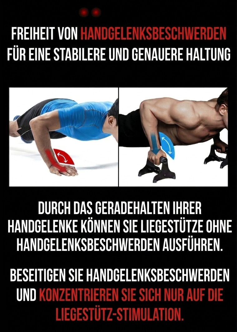 Training with GD EXPUSH METAL push-up bars