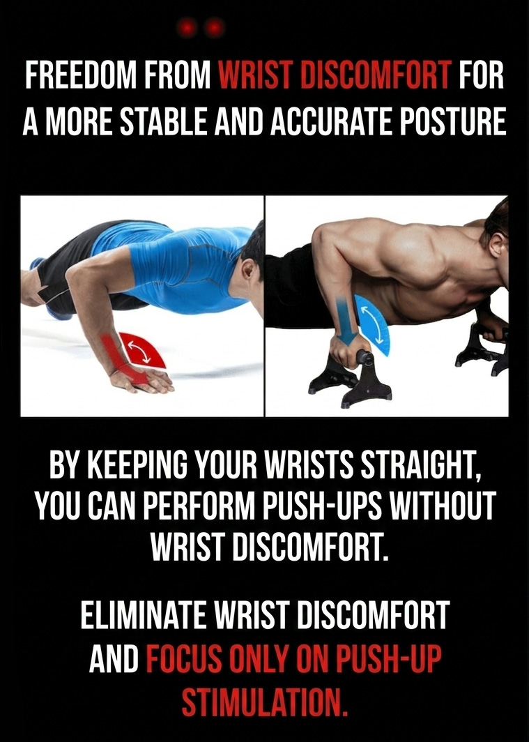 Training with GD EXPUSH METAL push-up bars