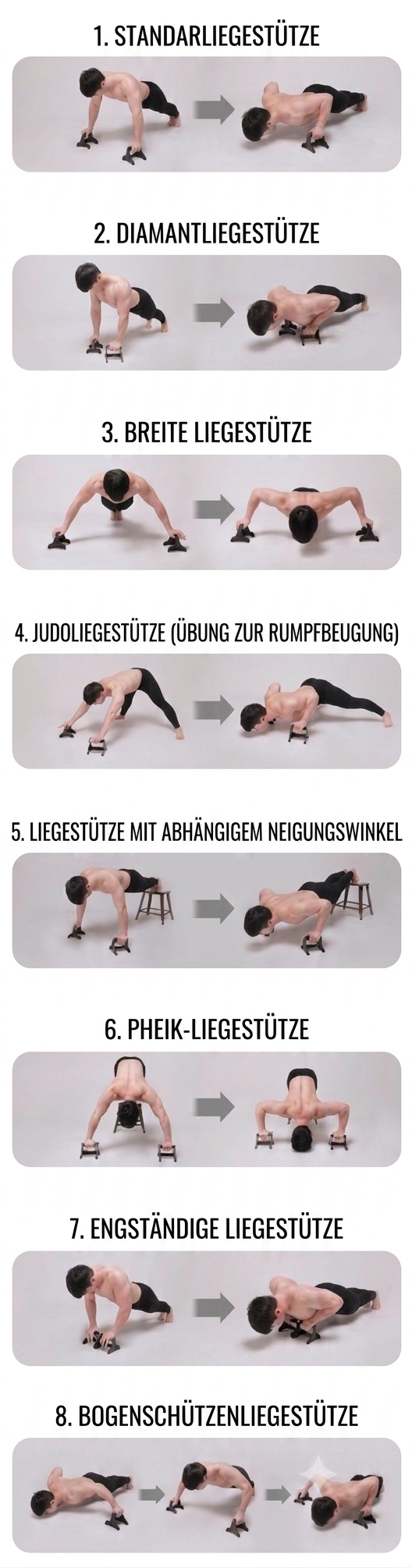 standarliegestutze