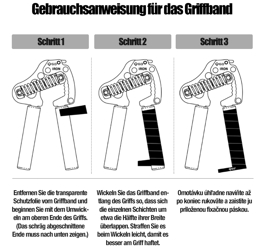 GD GRIP TAPE application guide