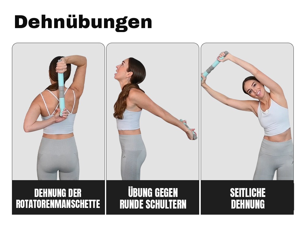 Dehnübungen mit dem GD Twist Grip