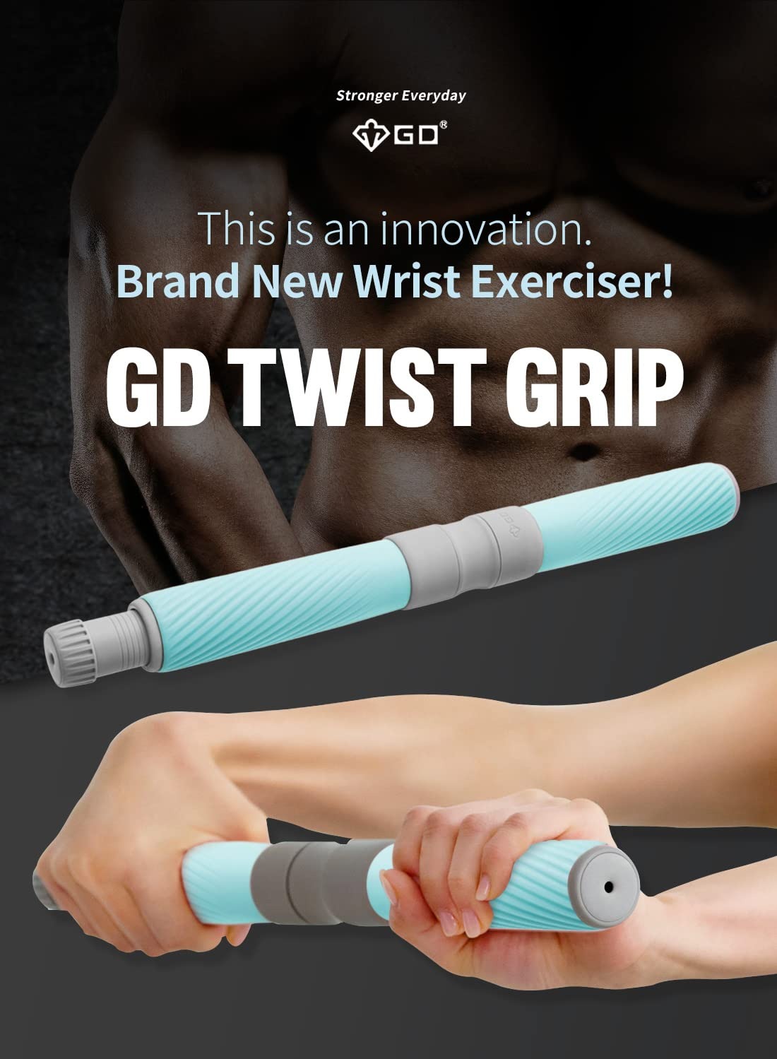 GD Twist Grip – wrist and forearm strengthener