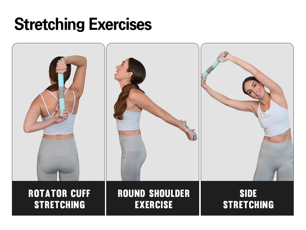 Stretching exercises with the GD Twist Grip