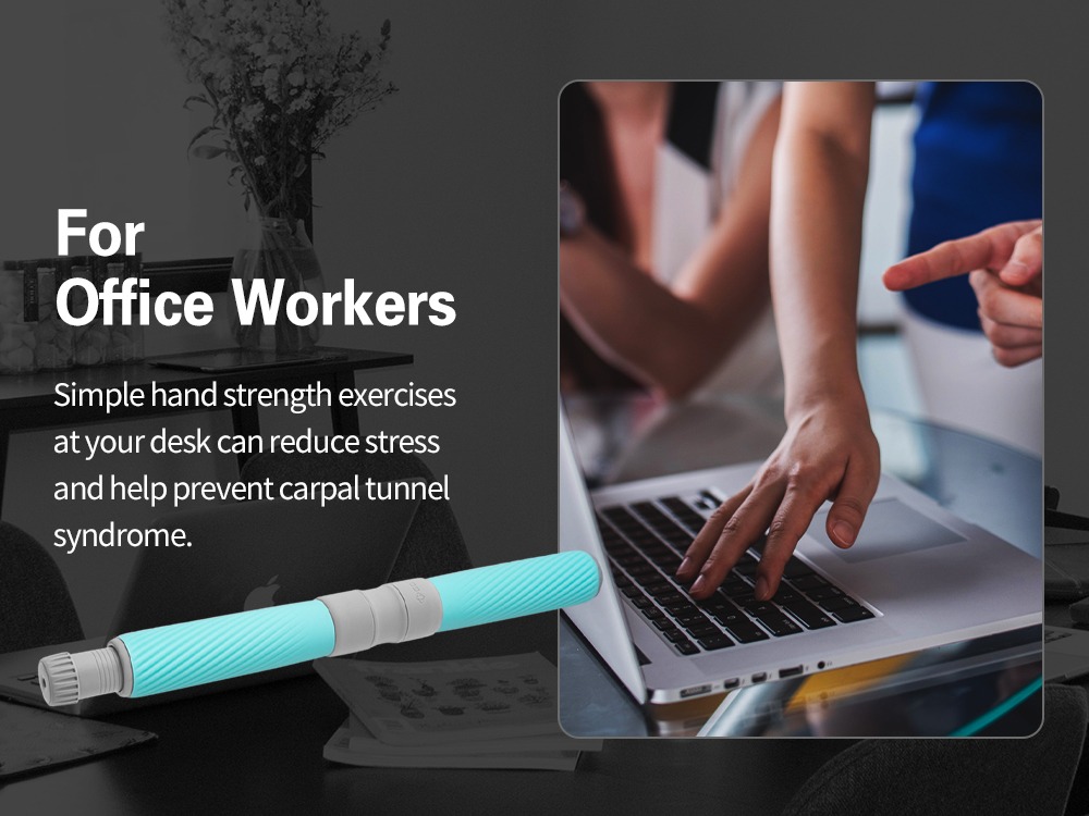 Wrist training at the desk