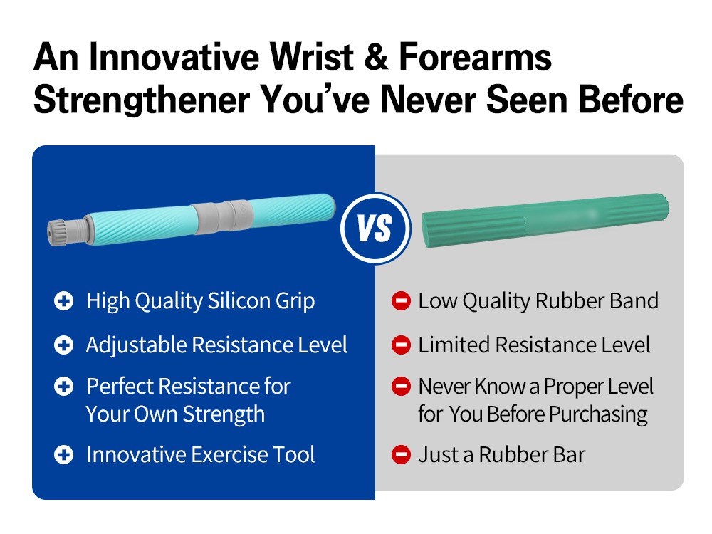 GD Twist Grip versus an ordinary rubber bar