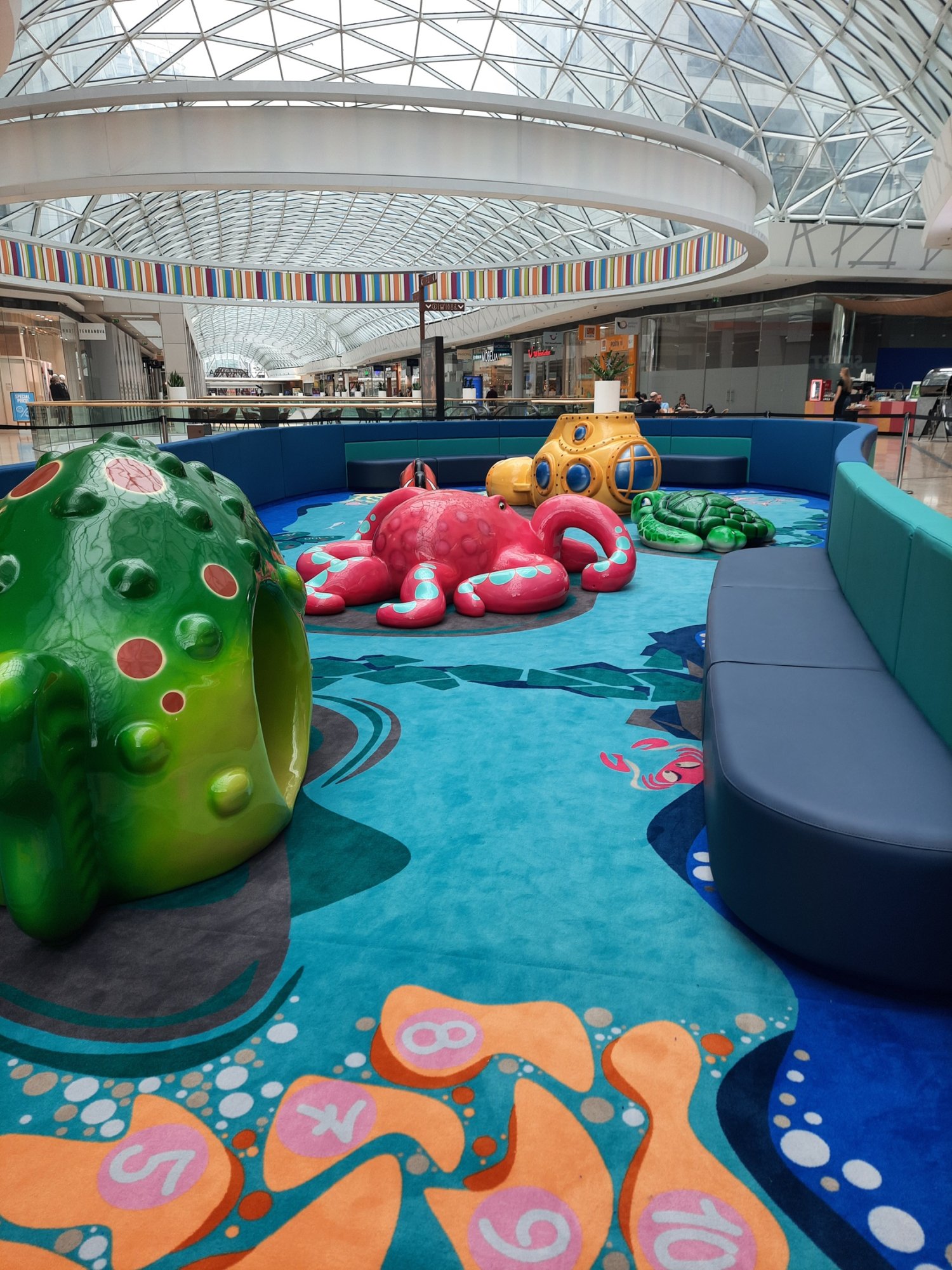 Renovácia detského ihriska v OC Eurovea