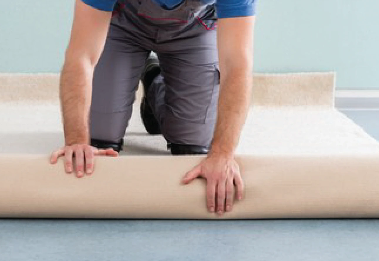 Szőnyegek fektetése