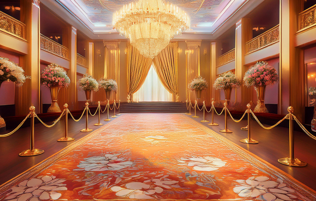 Červené koberce s vlastným dizajnom pre výnimočné príležitosti