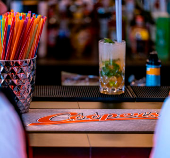 Bar Mat Premium – detail tlače