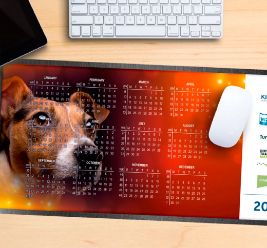 Desk Planner Mat – ročný plánovač s reklamou
