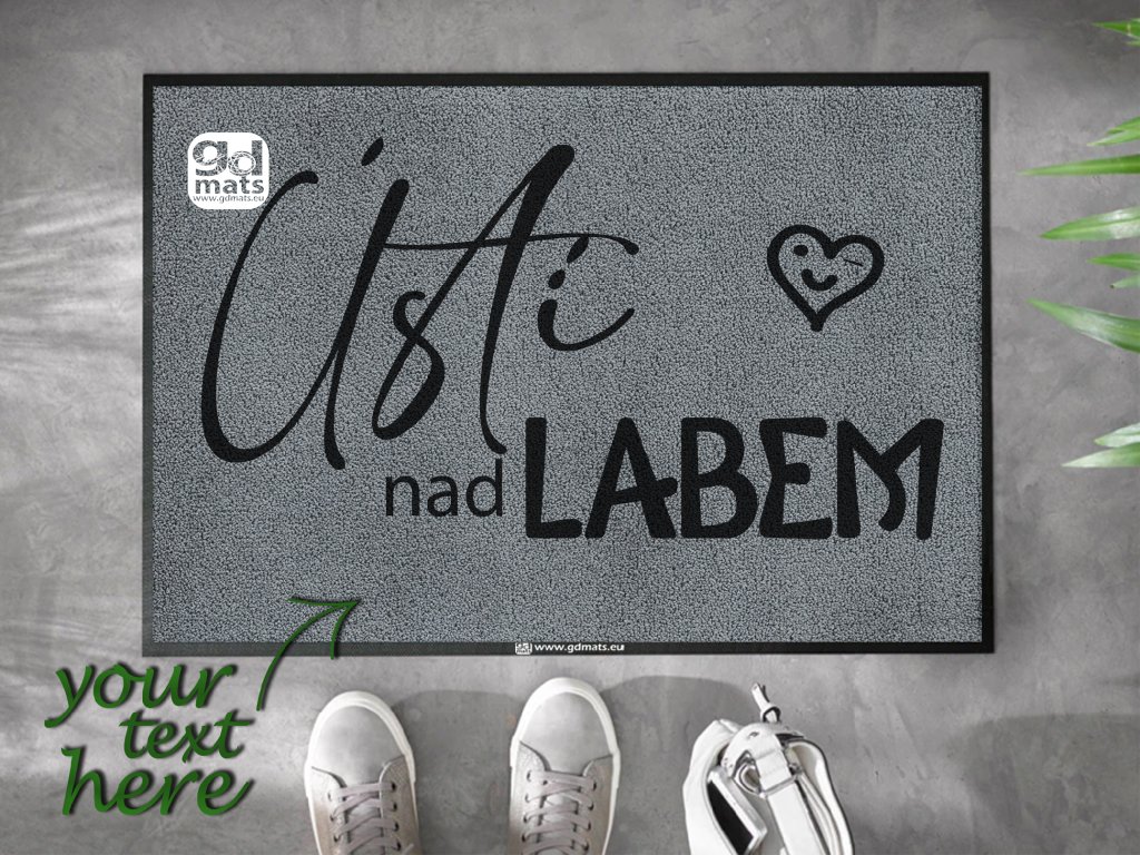 Doormat personalized with the name of the city | GDmatsEU