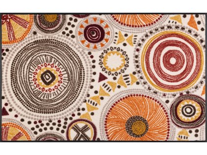 Home Mat Boho Style | Kitchen and Bathroom Mat | Indoor Home Carpet | GDmatsEU