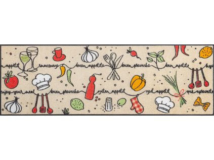 Home mat Flavour Trail | Kitchen and Bathroom Mat | Indoor Home Carpet | GDmatsEU