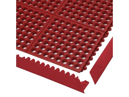 550RD Cushion Ease™ Red - Anti-fatigue mat for kitchens and food industry | GDmatsEU