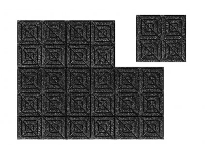 331 waterhog eco tiles vchodove dlazdice 45 72x45 72 cm