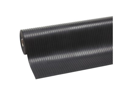 GDmatsEU 752 Rib 'n' Roll™ 3 mm - Rubber tread with wide rib profile for industrial environments