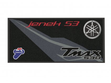 Motorcycle carpet - own print - 4 mm pile - NSF rubber