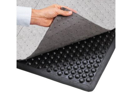 Eco Stance™ - Durable anti-fatigue mat with absorbent insert for industrial environments - GDmatsEU