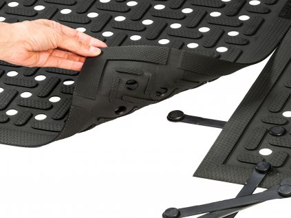 Thru Plus Antimicrobial Perforated Rubber Mat | GDmatsEU