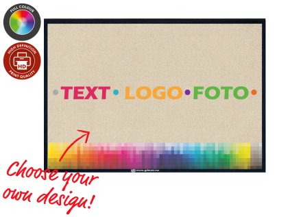 Advertising mat with logo or own design GDmatsEU