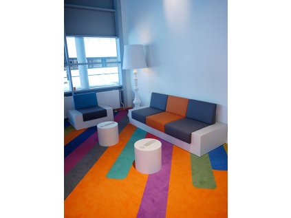 GD110 Living | Custom Printed Carpet with Felt Backing | Luxury Spaces