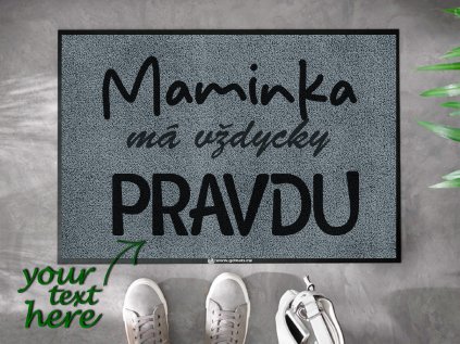 GDmatsEU Rohožka personalizovaná s vtipným rodinným slovníkem