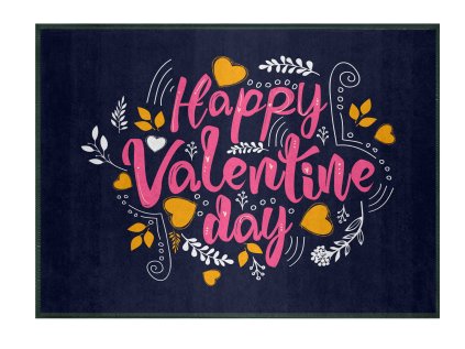 Personalized doormat - unique Valentine's Day gift | GDmatsEU