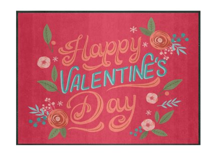 Personalized doormat - unique Valentine's Day gift | GDmatsEU