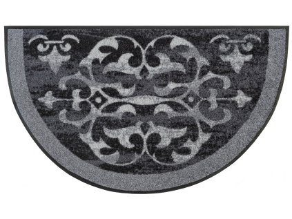 Half Round Door Mat Ornaments Doormat Round Ornaments | Washable, for allergy sufferers and pets | GDmatsEU"