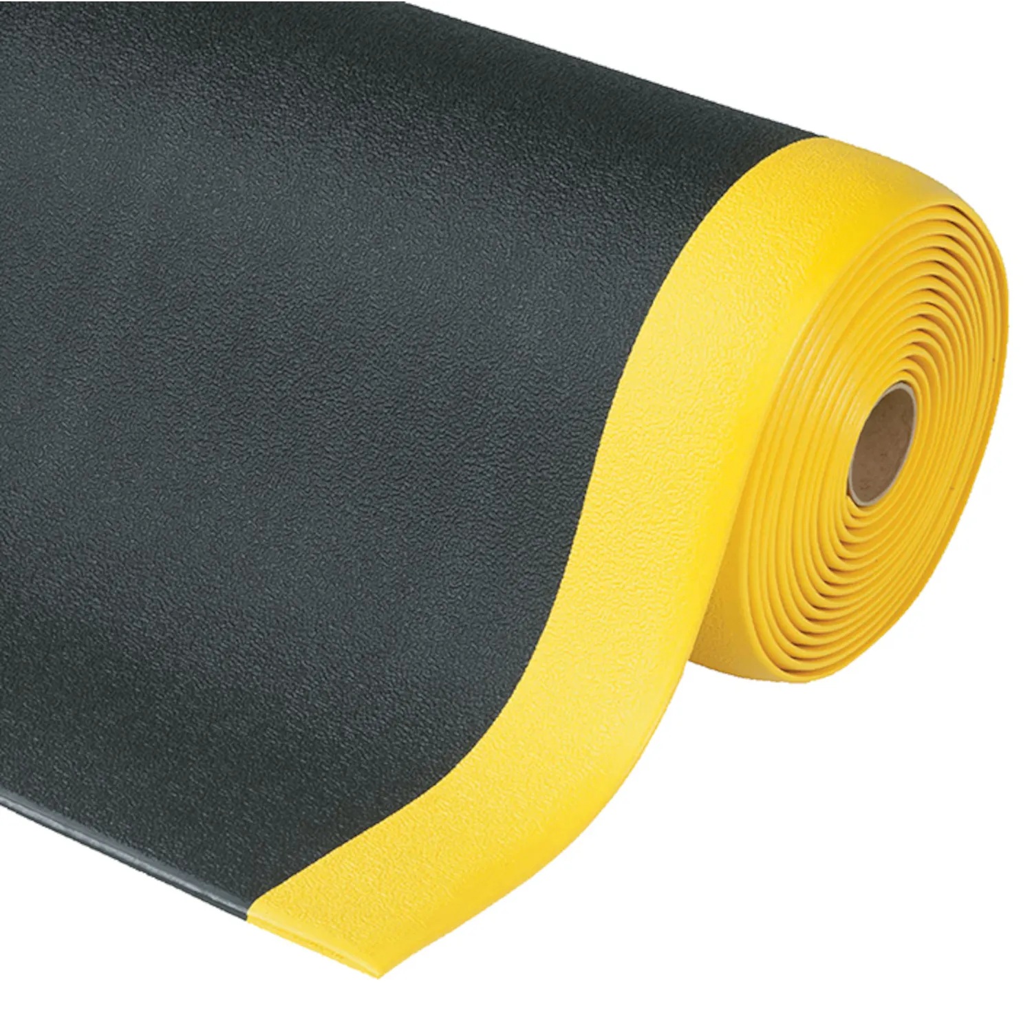 409 Sof-Tred Plus - Protiúnavová rohož z mikrobunkového vinylu - čierna/žltá Rozmer: 60cm x 18.3m