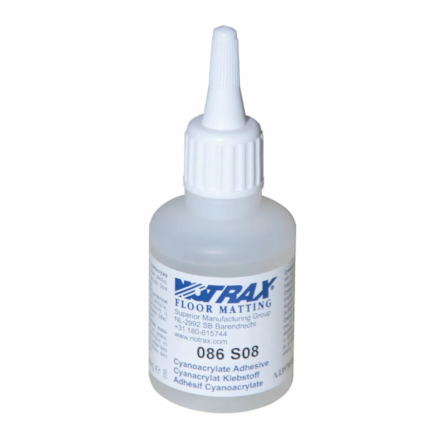 086 Notrax Glue - Špeciálne lepidlo pre rohožové systémy Rozmer: Glue Bottle