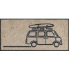 Home mat Keep it Simple beige | Kitchen and Bathroom Mat | Indoor Home Carpet | GDmatsEU