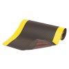 479 BY notrax cushion trax anti fatigue mat black yellow roll underneath