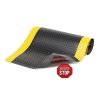 notrax 479 cushion trax anti fatigue mat black yellow full 55049