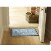 Turtle Mat BEACH HUTS BLUE 60x85cm Lifestyle UK only