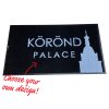 Exterior entrance mat with custom design | GDmatsEU