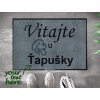 Doormat personalized with pet's name | GDmatsEU