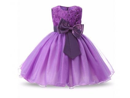 šaty purple