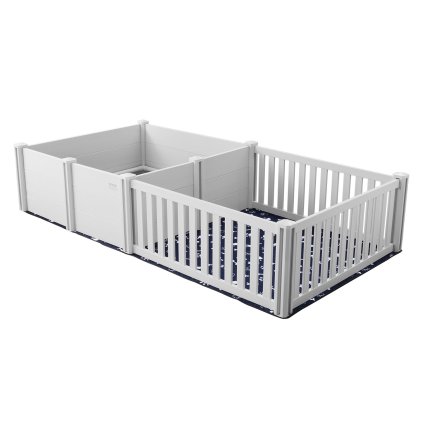 Box na pôrod pre psov dvojzónový