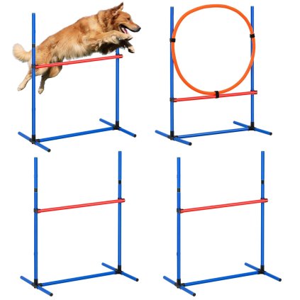 Pomôcky pre výcvik psej agility 4ks