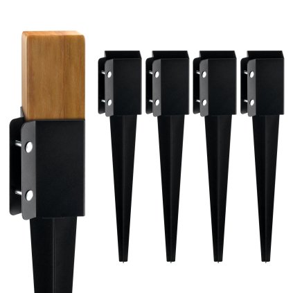 Kotevný bodec pre plotový stĺpik 4ks 61cm