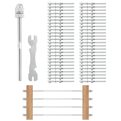 Káblové zábradlie 51ks napínacia skrutka pre 3,2mm