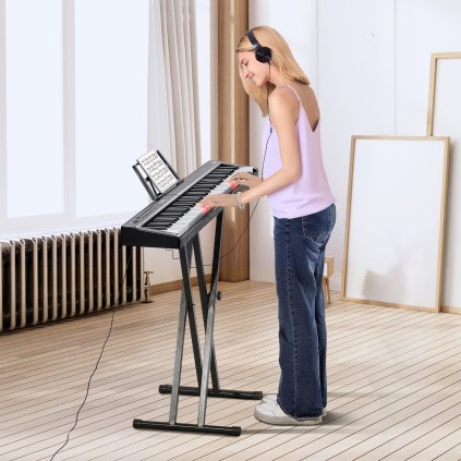 Digitálne klávesové piano 88 kláves so stojanom