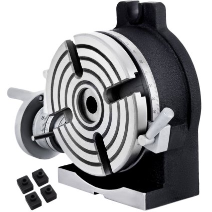 Vertikálny a horizontálny otočný stôl 150mm Frézka Indexový systém