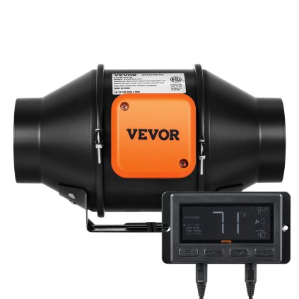Potrubný ventilátor HVAC 10cm s reguláciou premenných otáčok
