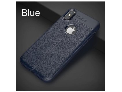 kožený kryt iphone blue