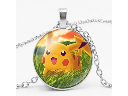náhrdelník pokemon pikachu