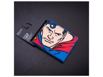 peněženka superman tvář