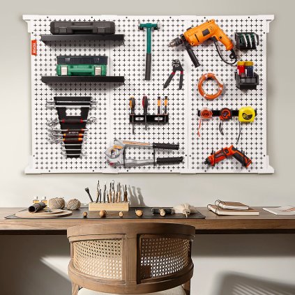 us GJ16X32INCH3898F9V0 original img v1 pegboard wall organizer m100 1.12