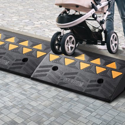 Gumová obrubníková rampa 2 balenia 12,7cm